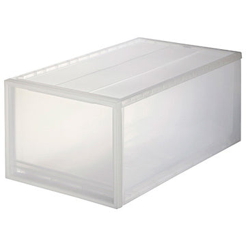 Polypropylene Storage Clothing Drawer (W15.7 x D25.6") Deep (W15.7 x D25.6 x H11.8") MUJI