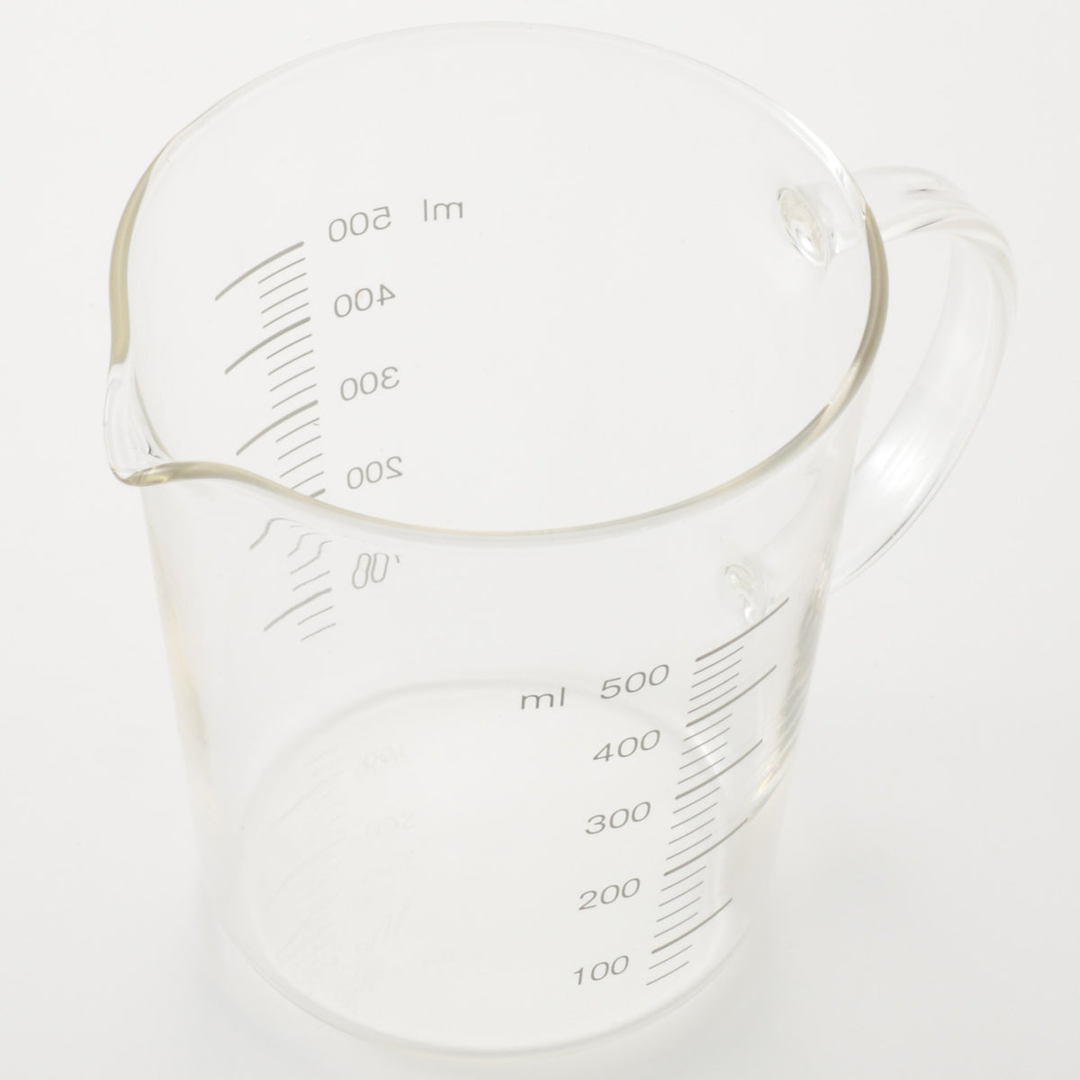 Heat Resistant Glass Measure Cup Kitchen Goods MUJI USA