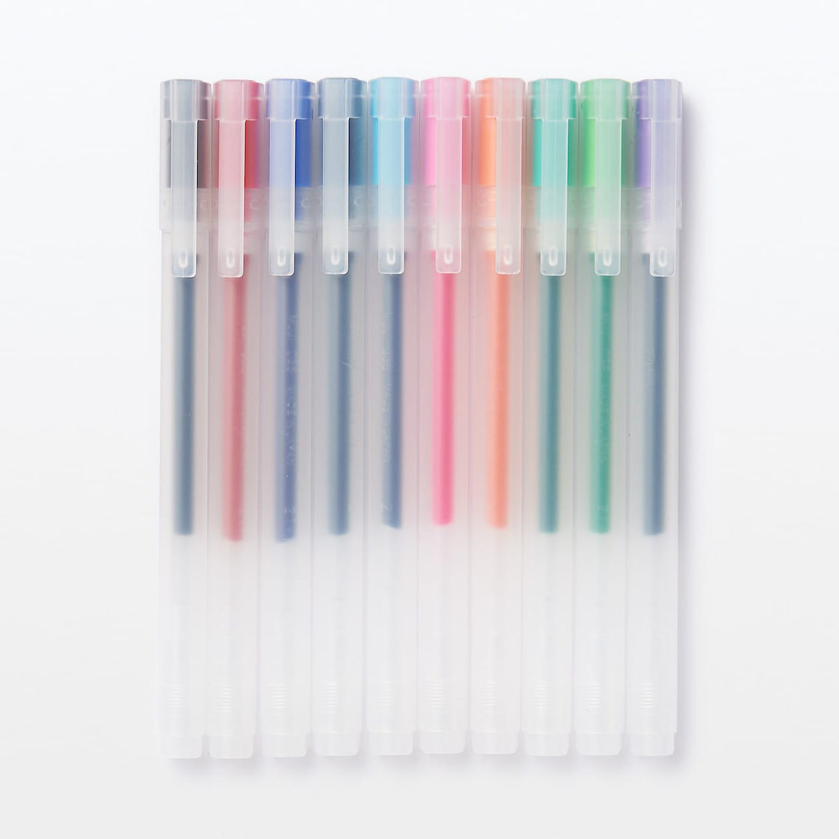 Colored Gel Ink Ball Point Pens - Set of 15