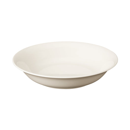 Beige Porcelain Deep Dish Large MUJI
