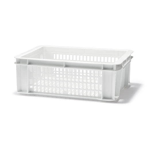 Polypropylene Mesh Container White Gray Found MUJI