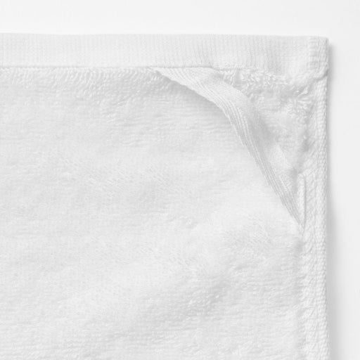 Pile Hand Towel with Loop Off White MUJI
