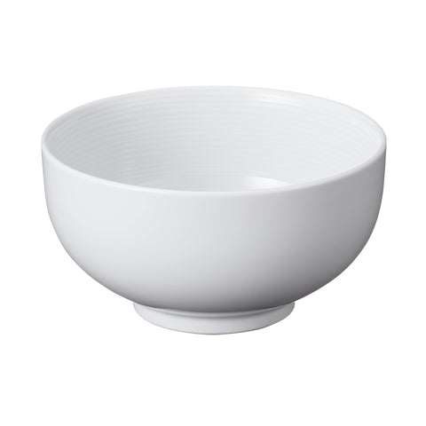 MUJI White Porcelain Large Donburi Bowl