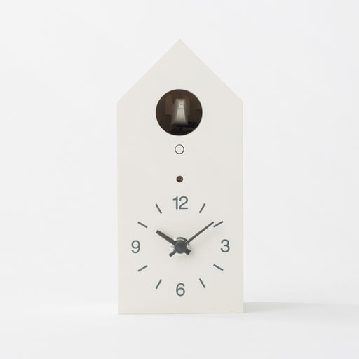 Cuckoo Clock White Small MUJI
