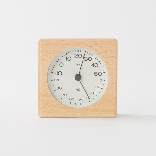 Beech Thermo-Hygrometer MUJI