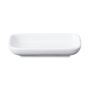 White Porcelain Long Square Small MUJI