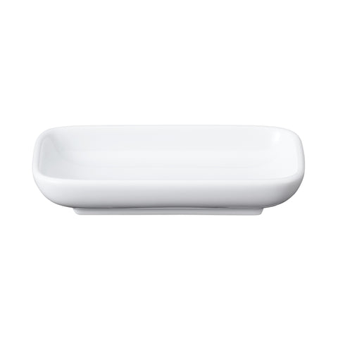 MUJI White Porcelain Long Square Small