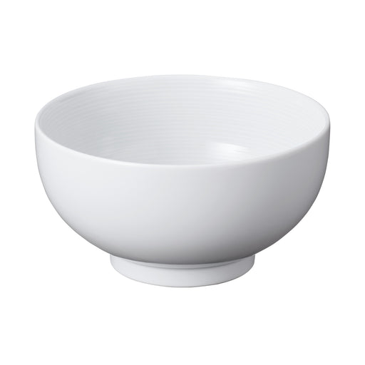 White Porcelain Donburi Bowl Large MUJI