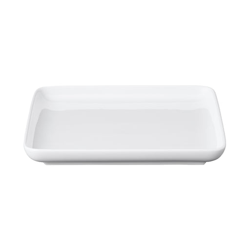 White Porcelain Square Dish Large MUJI