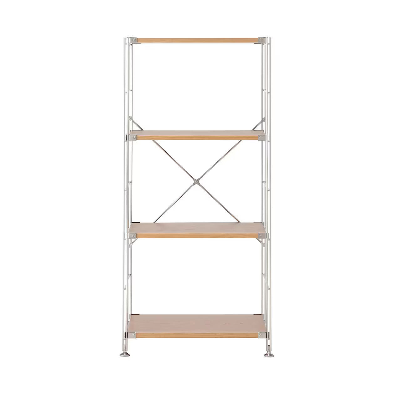 SUS Shelving Unit- Oak - Regular - Medium MUJI