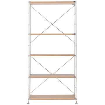 SUS Shelving Unit - Oak - Wide - Large MUJI