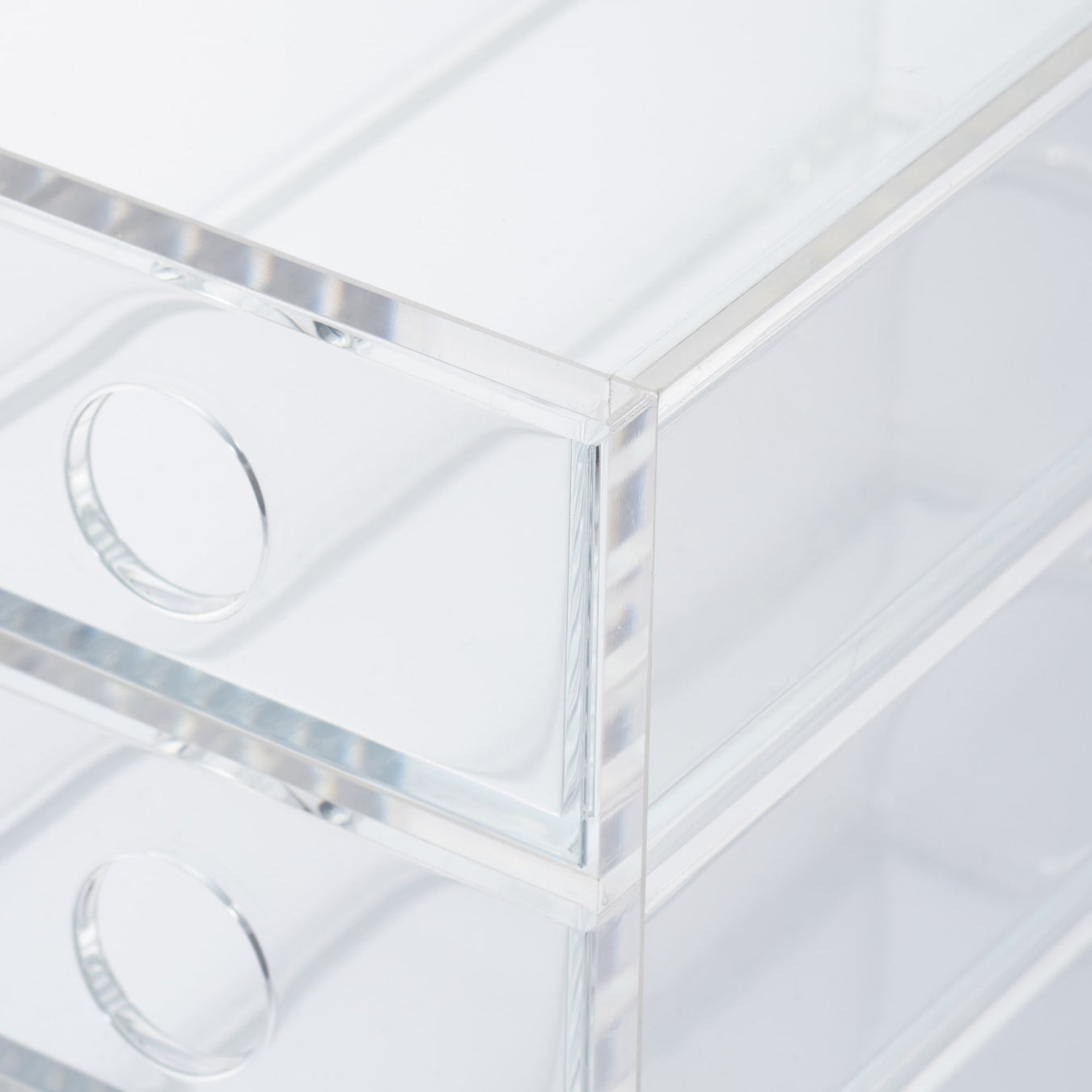 Acrylic Storage 6 Drawers Cubby MUJI