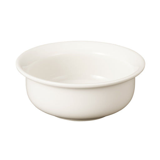 Beige Porcelain Curry Bowl MUJI