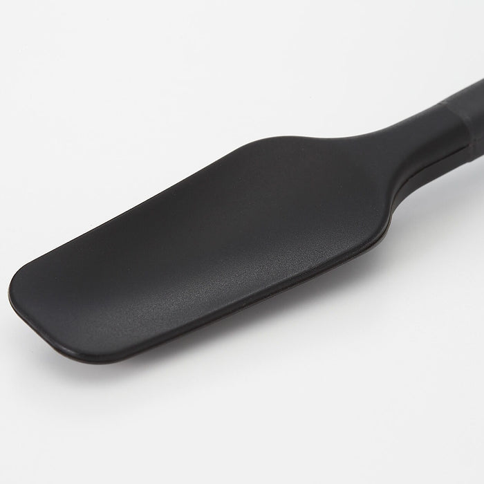 MUJI Silicone Scraper (Length Approx. 11 cm) 82932430, Black