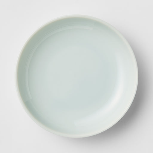 Blue White Porcelain Round Dish 3.7" x 0.8" Found MUJI
