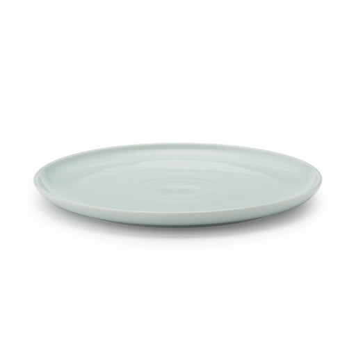 Blue White Porcelain Round Dish 10.2" x 0.8" Found MUJI