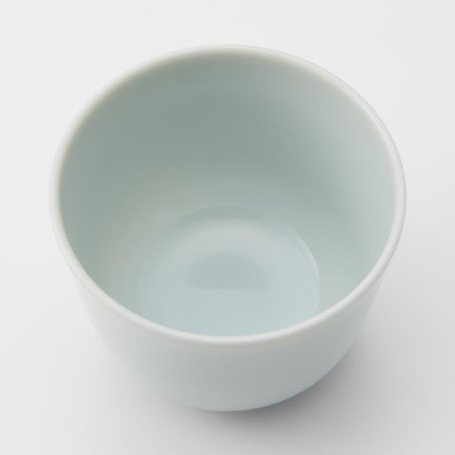 Blue White Porcelain Round Tea Cup Found MUJI