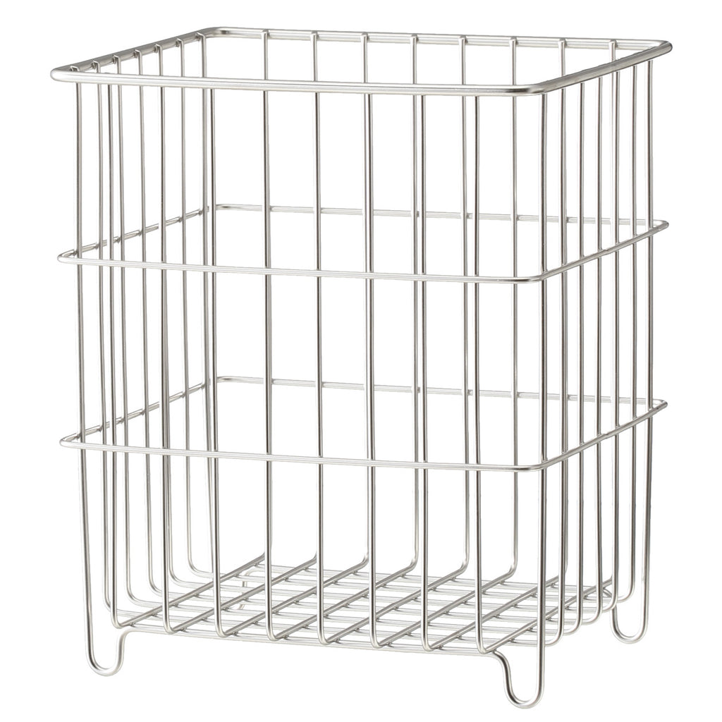 Stainless Steel Wired Rack | Bathroom Organizer | MUJI USA