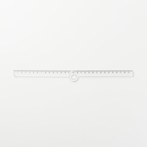 Acrylic Double Ruler MUJI