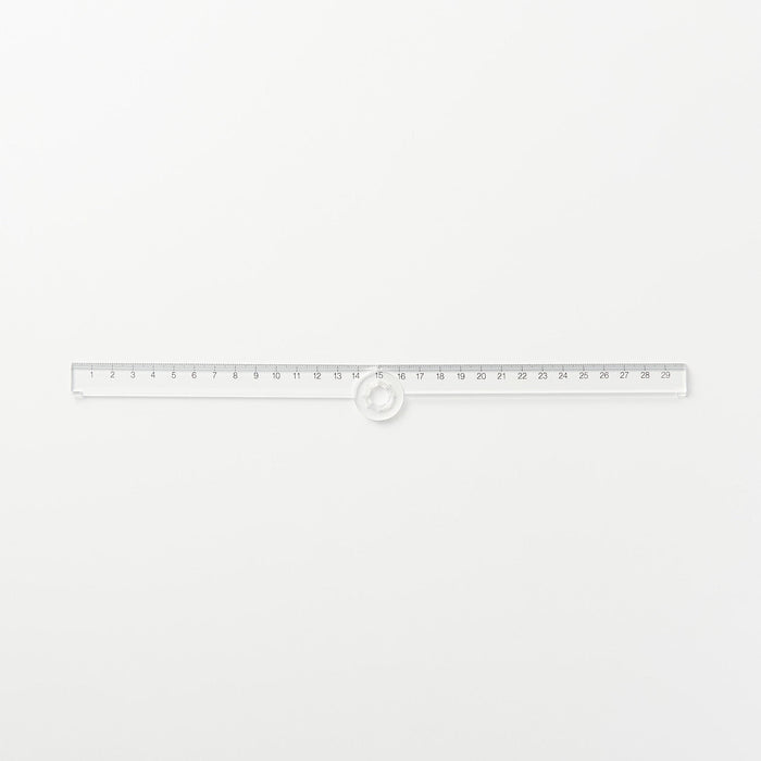 Double Ruler Utd Acrylic Double Ruler | Japanese Stationery | MUJI USA