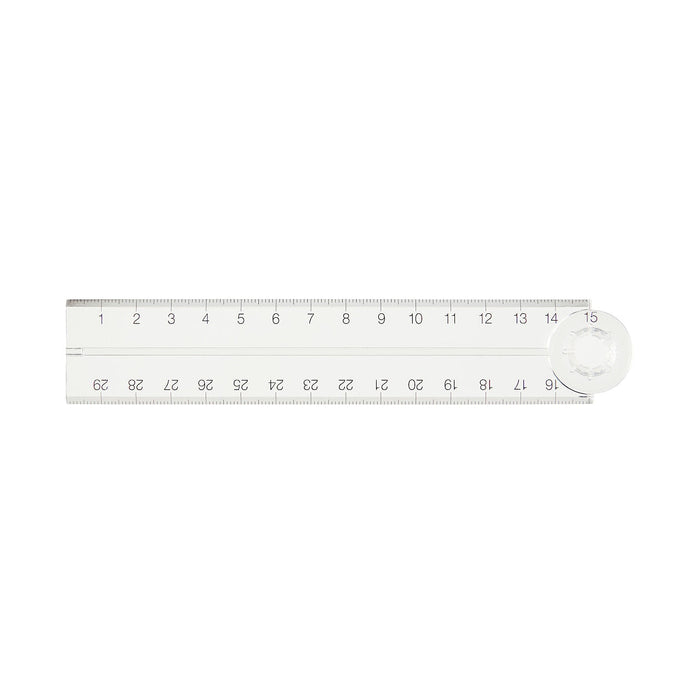 Dobal Ruler Book Acrylic Double Ruler | Japanese Stationery | MUJI USA