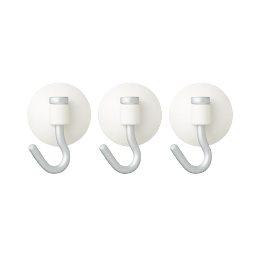 Aluminum Hook with Suction Cup 3 Pieces Set Default Title MUJI