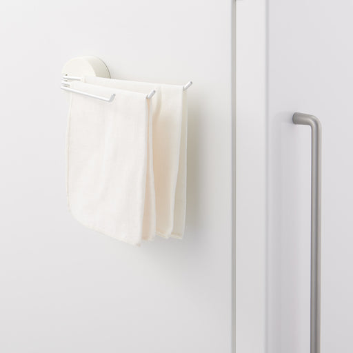 Aluminium Kitchen Towel Hanger with Suction Cup MUJI