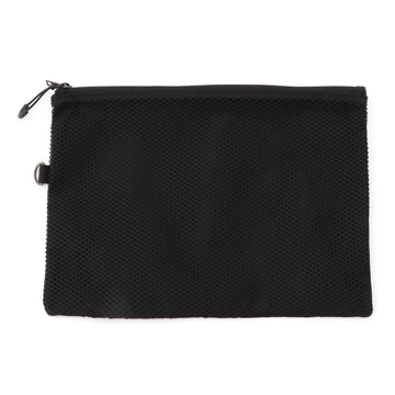 Double Fastener Case Black Large MUJI