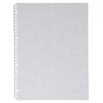 Clear Pocket Refill for Postcard 10 Sheets MUJI