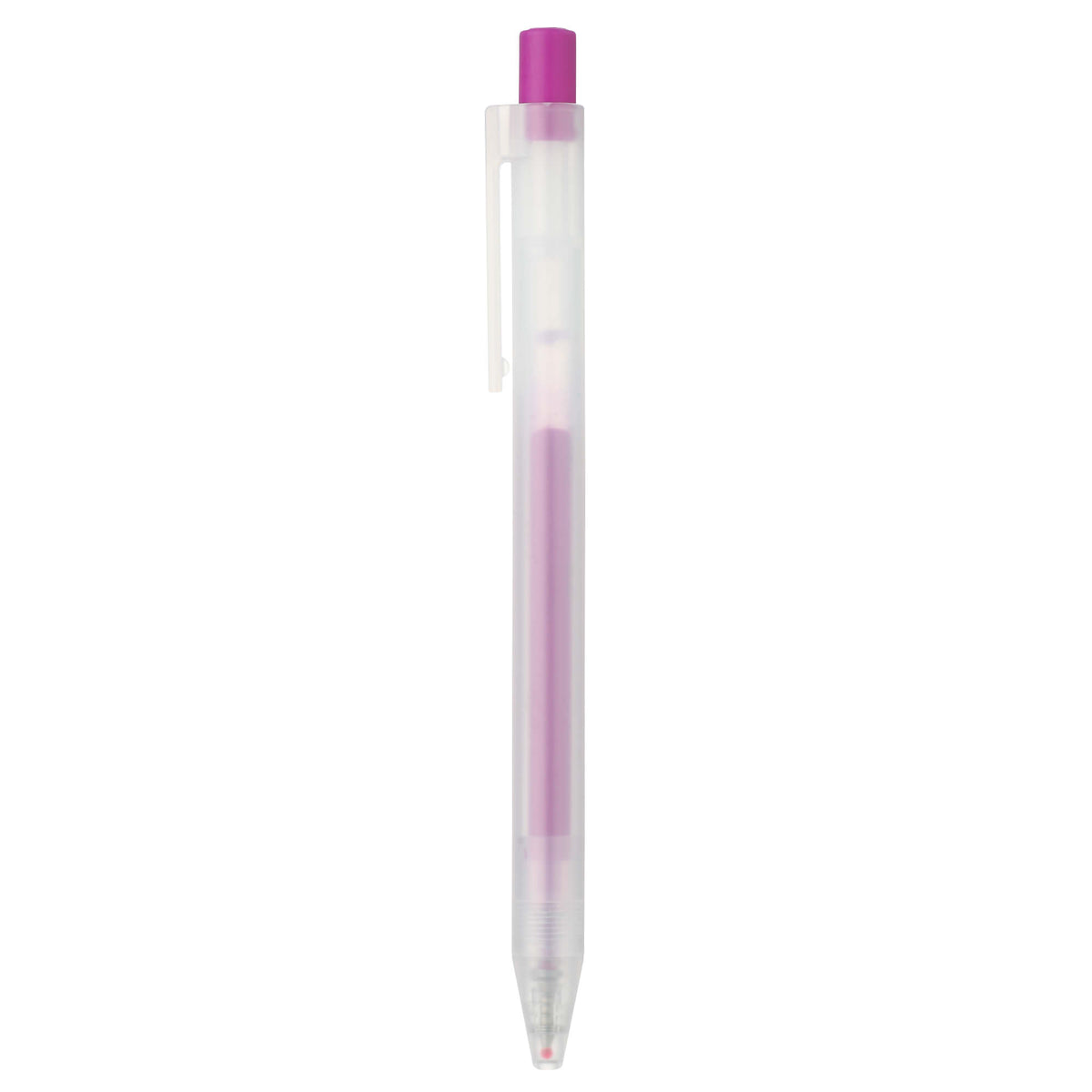 Muji gel pen, 0.5mm purple version