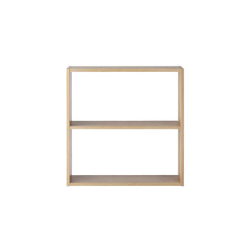 Stacking Shelf - Oak - Wide - 2 Tiers Default Title MUJI