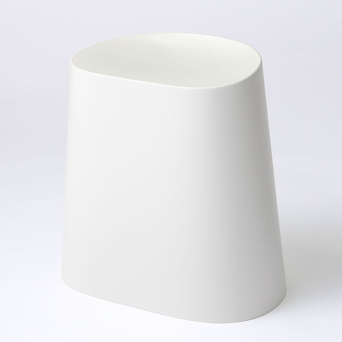 Polypropylene Stackable Stool Light Gray | MUJI USA