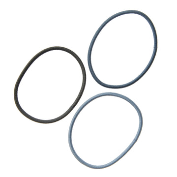 Hair Rubber Band (3 pcs) Mix Gray MUJI
