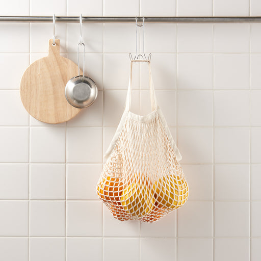 Cotton Mesh Storage Bag Small MUJI