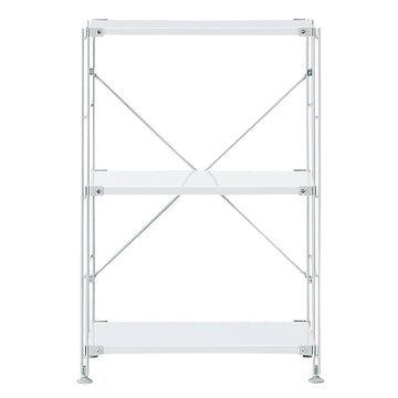 SUS Shelving Unit - White Gray - Regular - Small MUJI