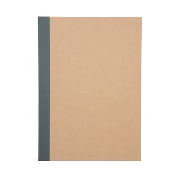 Recycled Paper Lined Notebook A5 MUJI