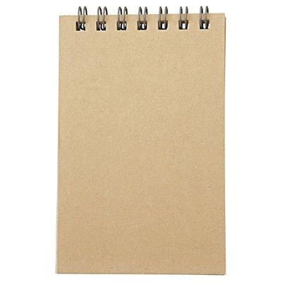 Recycle Paper Double Ringed Memo Pad A7 MUJI