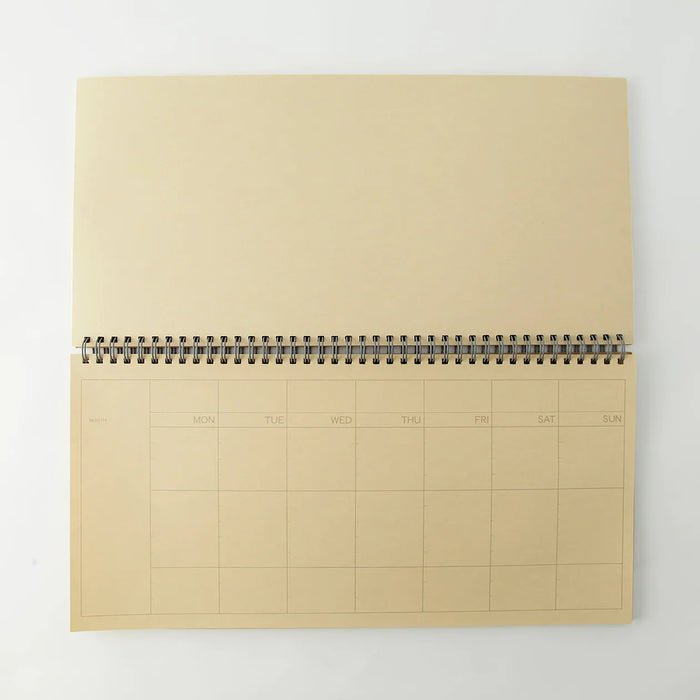 Kraft Paper Cover Daily Planner — Stationery Pal