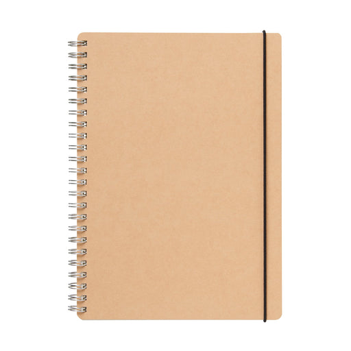 High Quality Paper Double Ringed Dotted Notebook A5 MUJI