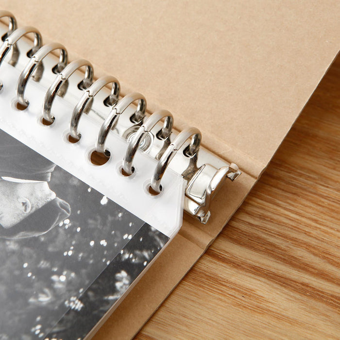 muji card binder Polypropylene 2-Ring Binder