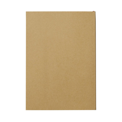 Recycled Paper Bind Plain Pocket Notebook A6 (5.8" x 4.1" - 144 Sheets) MUJI