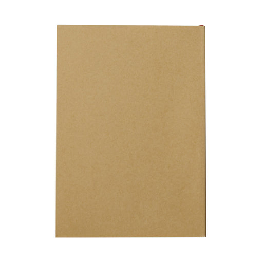 Recycled Paper Bind Plain Pocket Notebook A6 - Thin MUJI