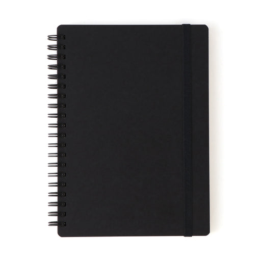High Quality Paper Double Ringed Ruled Notebook B6 MUJI
