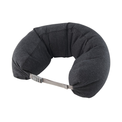Well-Fitted Neck Cushion Melange Black Melange Black MUJI