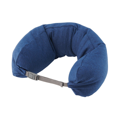Well-Fitted Neck Cushion Melange Navy Melange Navy MUJI
