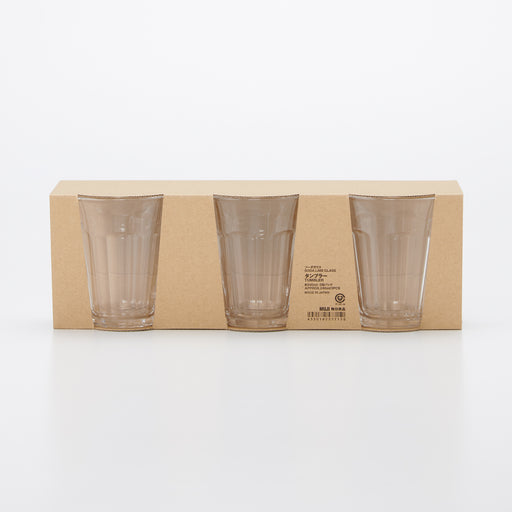 Soda Glass Tumbler Set 8.1 fl oz MUJI