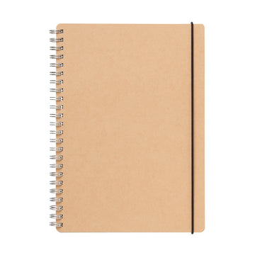 Wirebound Dotted Notebook A5 MUJI