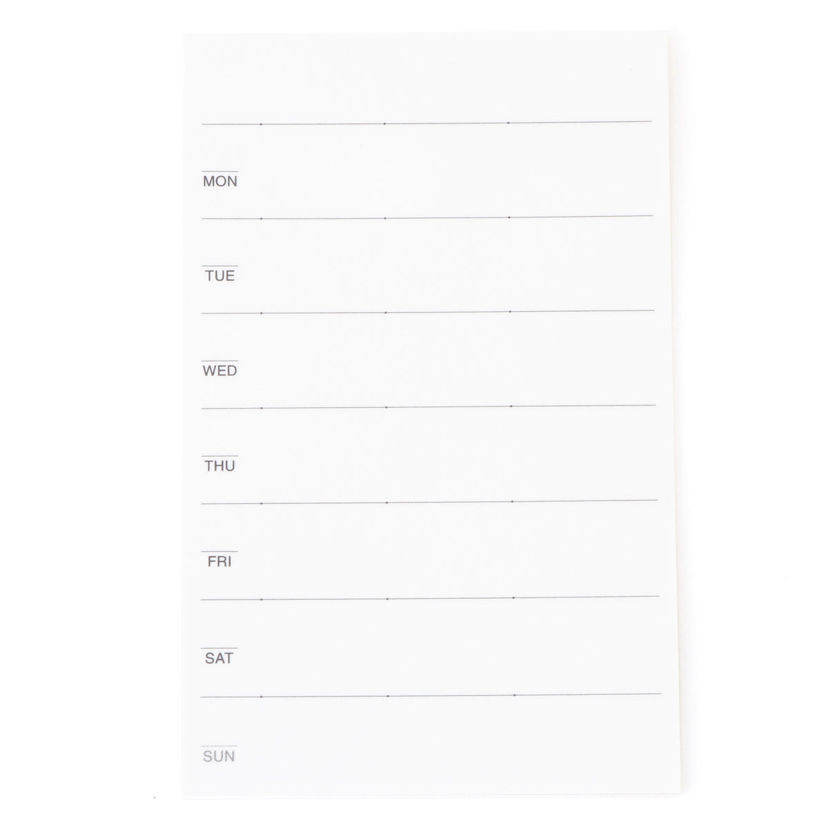 Weekly Sticky Note | Sticky notes & Memo Pads | MUJI USA