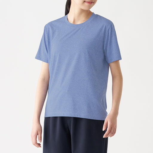 Women Sweat Absorbent Short Sleeve T-Shirt MUJI