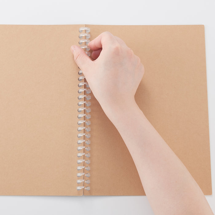 muji card binder Loose Leaf Papers